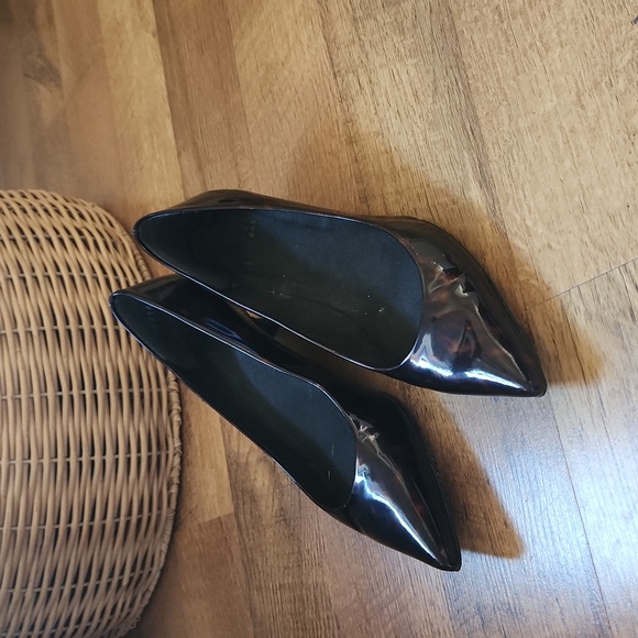 Stuart Weitzman Sonata tortoise shell kitten heels size 6.5 - Picture 2 of 12